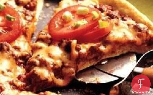 Cheesy Sloppy Joe Pizza