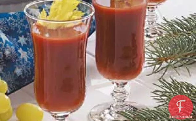 Bebida De Tomate Temperada