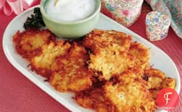 Panquecas De Maçã E Batata