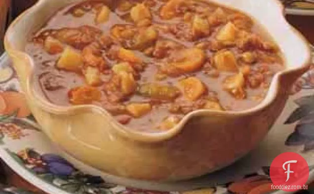 Sopa De Lentilhas Ao Curry