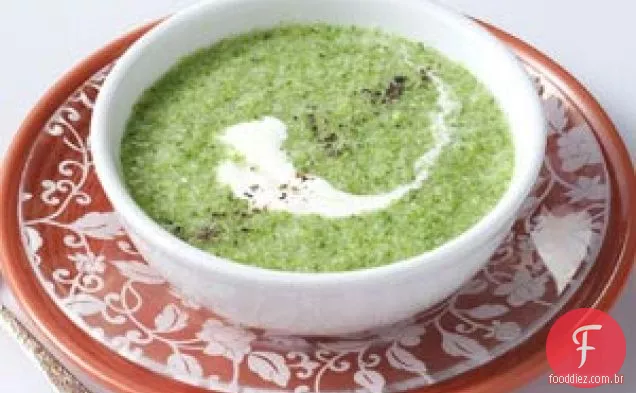 Sopa De Brócolis Sem Esforço