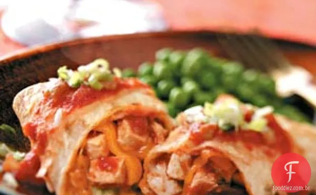 Chimichangas De Frango Assado