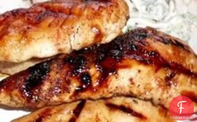 Frango Vitrificado Com Mel De Maçã