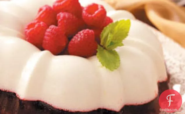 Bolor De Gelatina De Framboesa Nevado