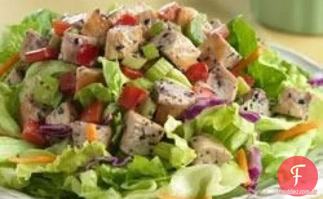 Salada De Frango Com Limão E Mirtilo