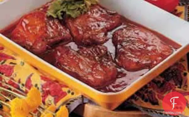 Costeletas De Porco Temperadas