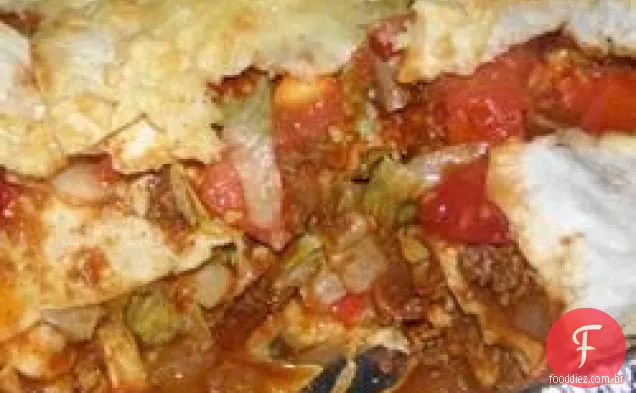 Caçarola De Enchilada Mexicana