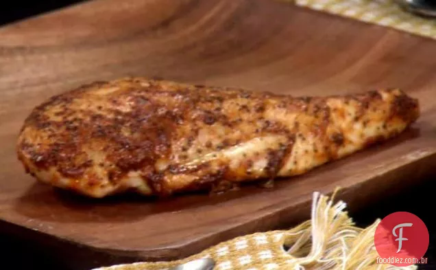 Peitos De Frango Com Maionese Picante Assada