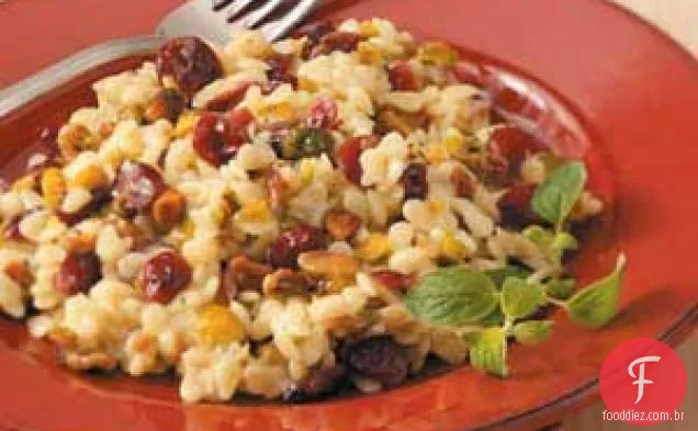 Pistache Cranberry Orzo