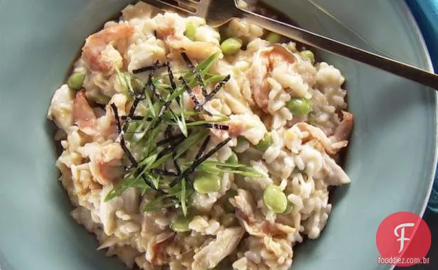 Risoto De Frutos Do Mar Japonês