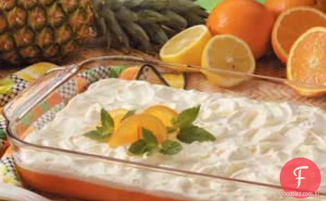 Salada De Gelatina De Laranja Azeda