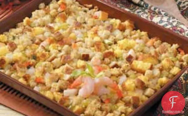 Molho De Pão De Milho Com Camarão