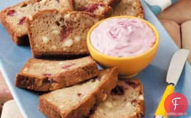 Pão de baga com pasta