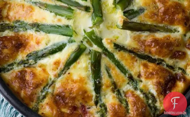 Aspargos E Presunto Frittata