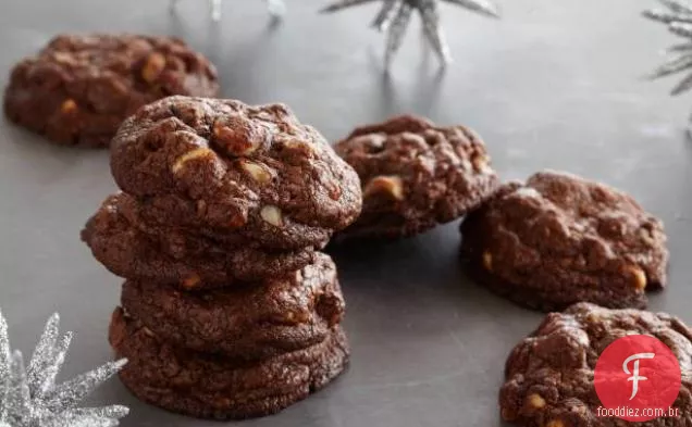 Biscoitos Triplos De Chocolate