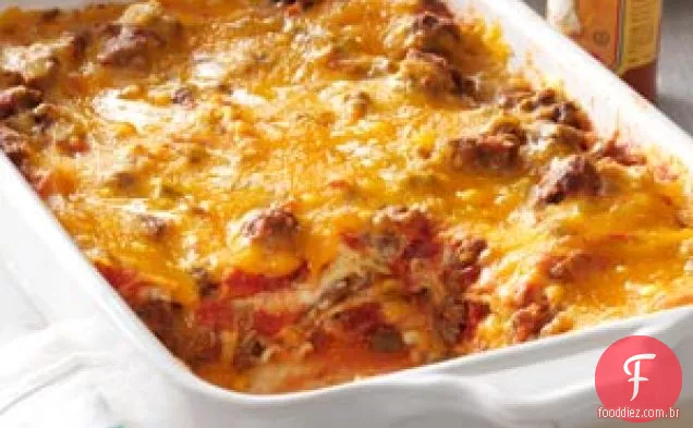 Lasanha De Taco De Carne
