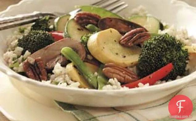 Medley De Noz-Pecã E Arroz