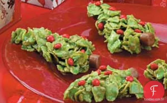 Biscoitos De Abeto De Férias