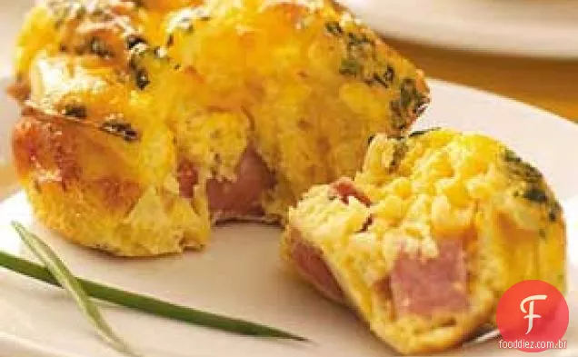 Frittatas Mini Ham ' N ' Cheese