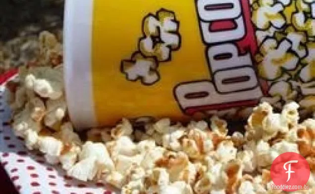 Pipocas De Canela E Açúcar