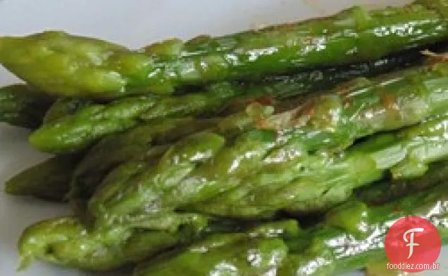 Espargos Com Pimientos