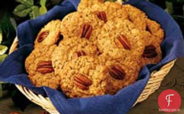 Biscoitos De Aveia E Coco