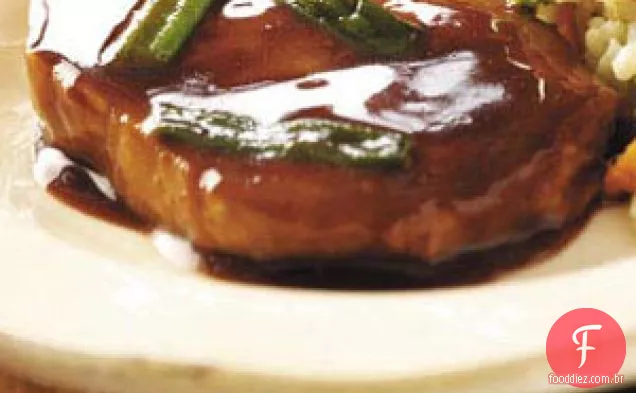 Carne De Porco Vitrificada Com Hoisin