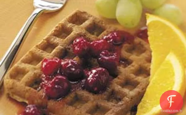Waffles Cran-Laranja