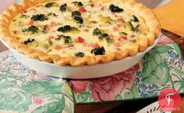 Torta De Presunto Saudável