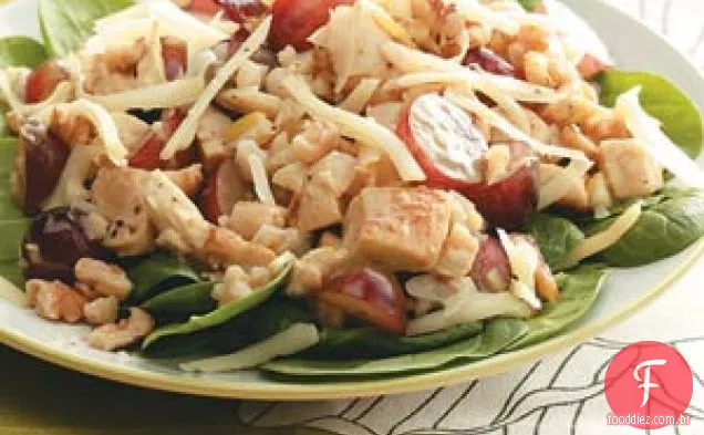 Salada De Frango Com Mostarda E Mel