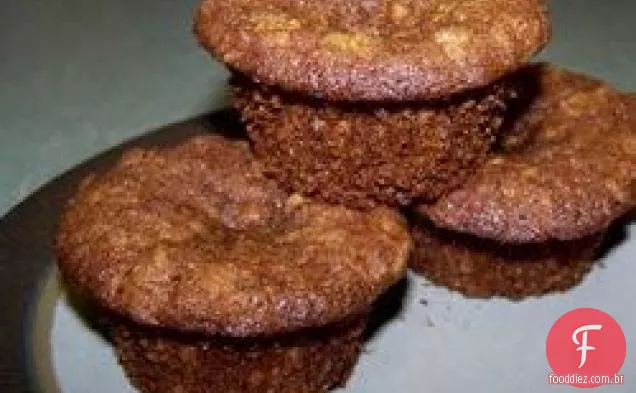 Muffins De Aveia Com Xarope De Bordo