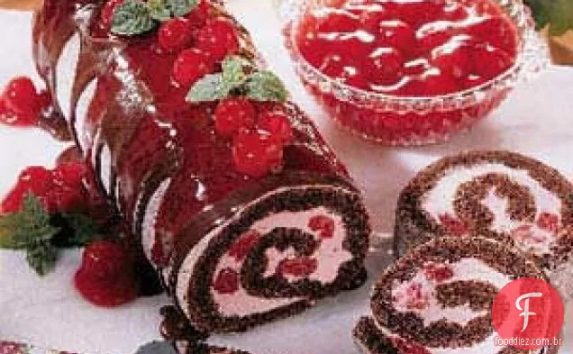 Toras Recheadas Com Creme De Cereja E Chocolate