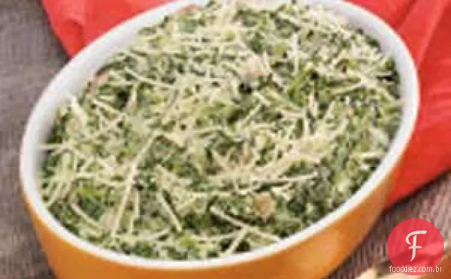 Espinafre cremoso com Bacon