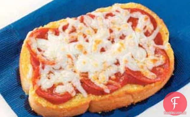 Pizzas Torradas Com Alho