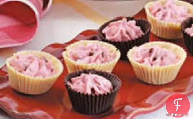 Copos De Chocolate Cereja