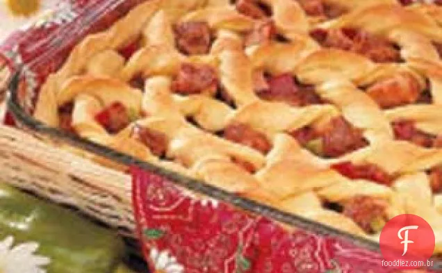 Potpie De Porco Grelhado