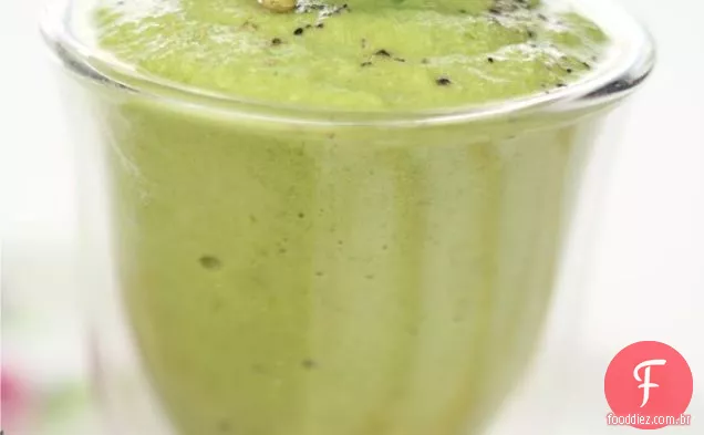 Sopa Fria De Aspargos Com Melancia Grelhada