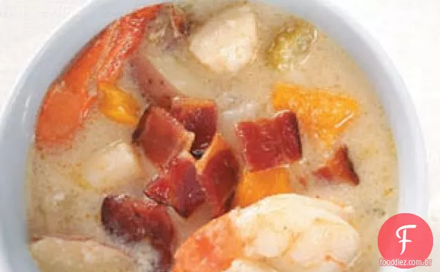 Cheddar Seafood Chowder