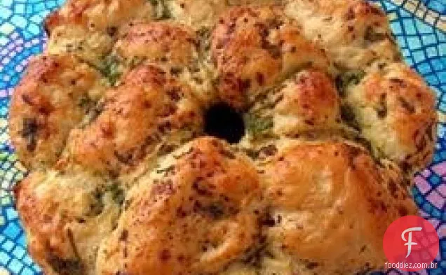 Alho Parmesão Pão De Macaco