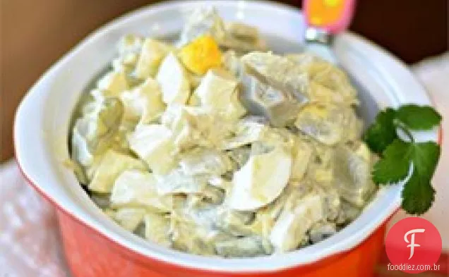 Alcachofra e pasta de ovos
