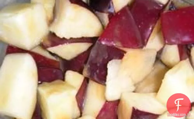 Mordidas De Maçã Caramelizada