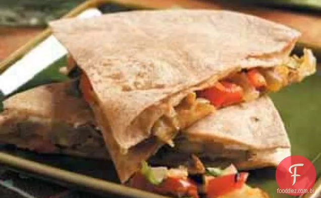 Queijo de cabra ' N ' Veggie Quesadillas