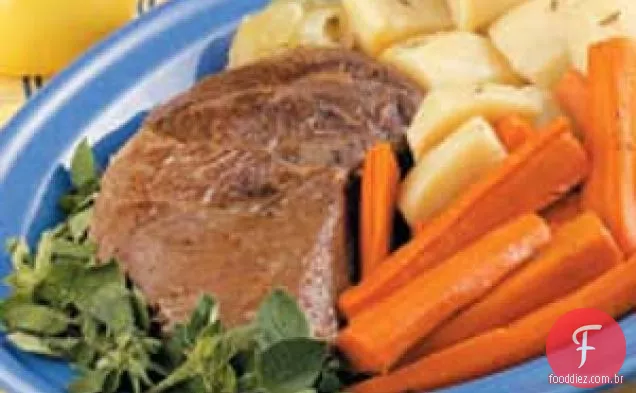 Ensopado De Carne Cozida Sob Pressão