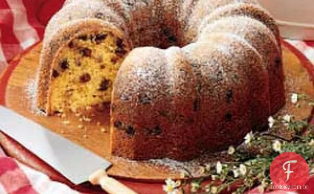 Bolo De Chocolate Dourado