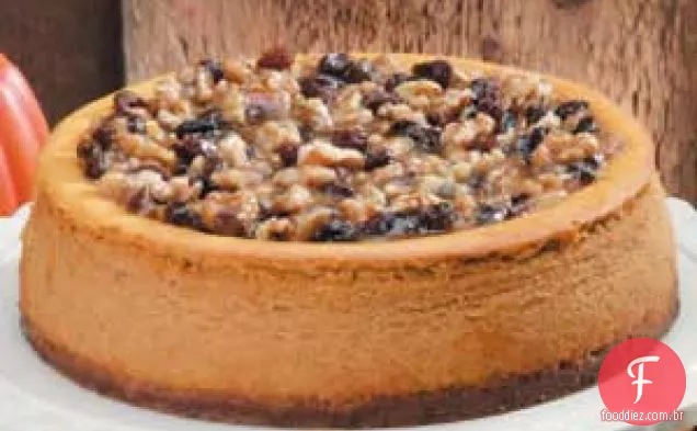 Cheesecake De Abóbora De Bordo Húmido