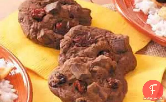Biscoitos De Chocolate Cereja