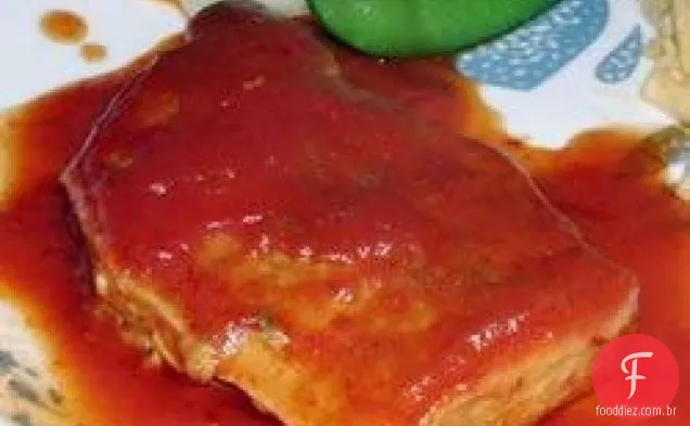 Costeletas de porco assadas II