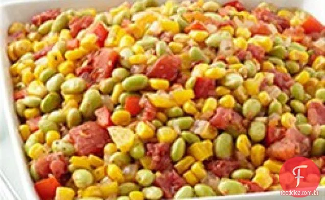 Edamame Succotash