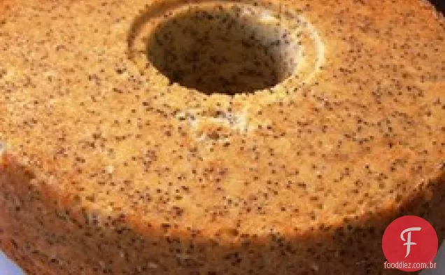 Bolo De Sementes De Papoula Com Creme De Leite Ucraniano