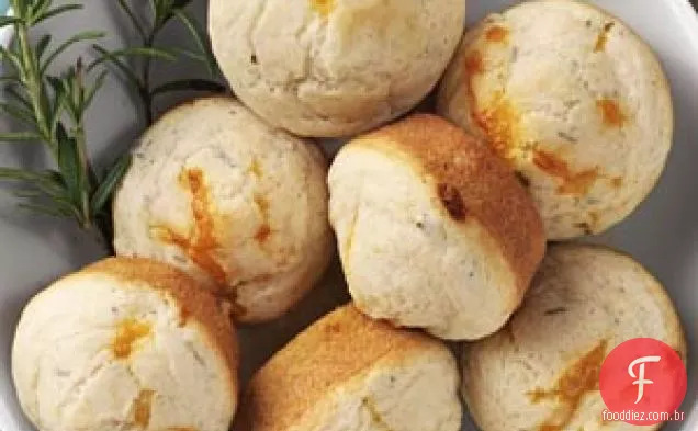 Muffins De Cheddar De Alecrim